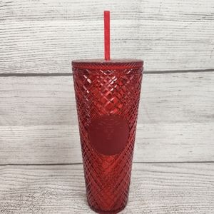 Starbucks Red Jewel Venti Tumbler 24 oz